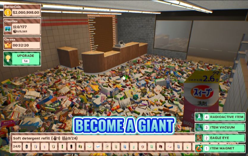 Tiny Shopper (Shrink or Grow)